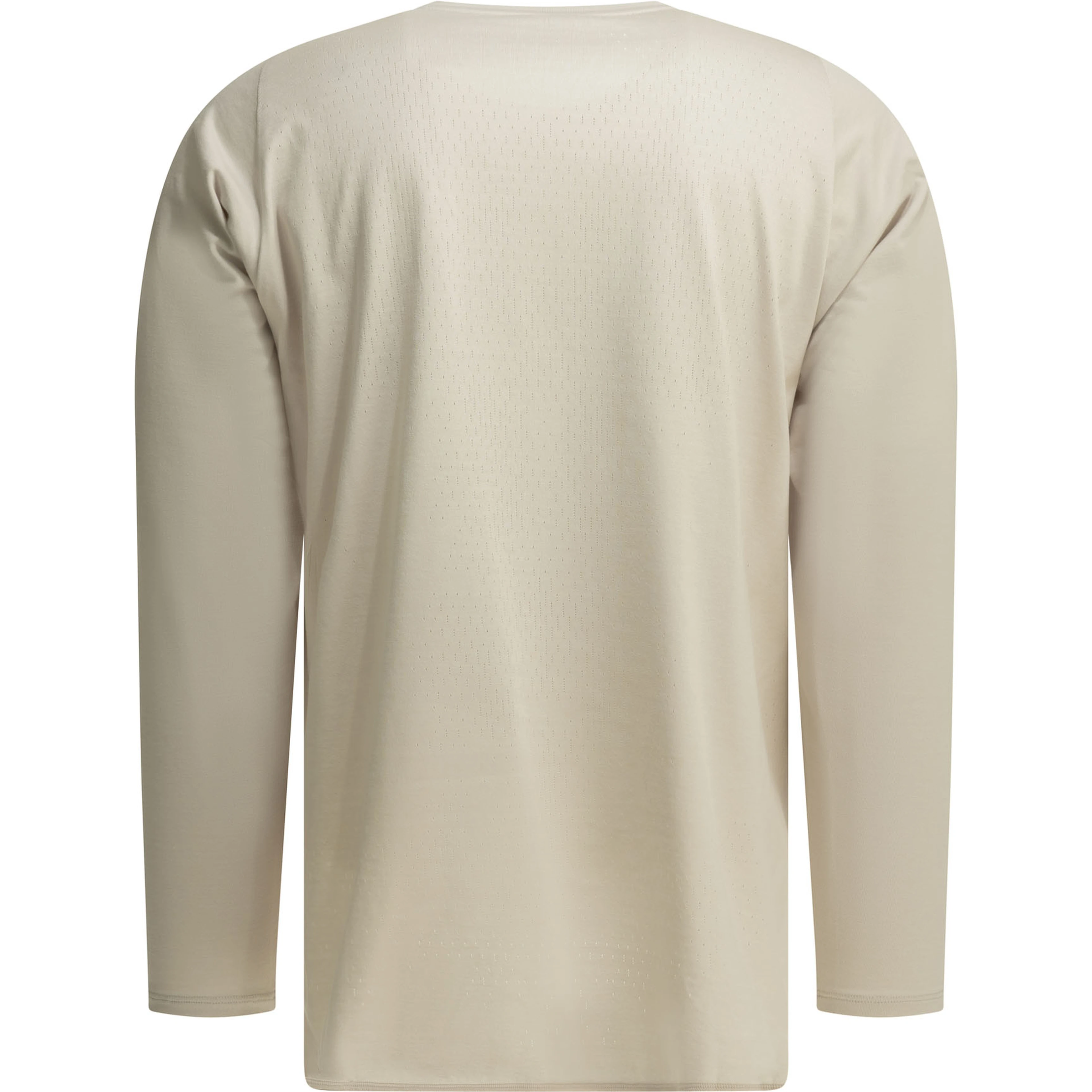"Paneled Mesh L/S" Crew-neck T-shirt