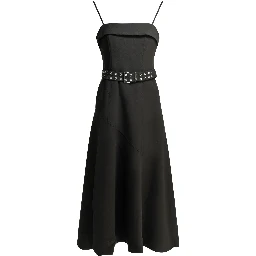 Long flared dress