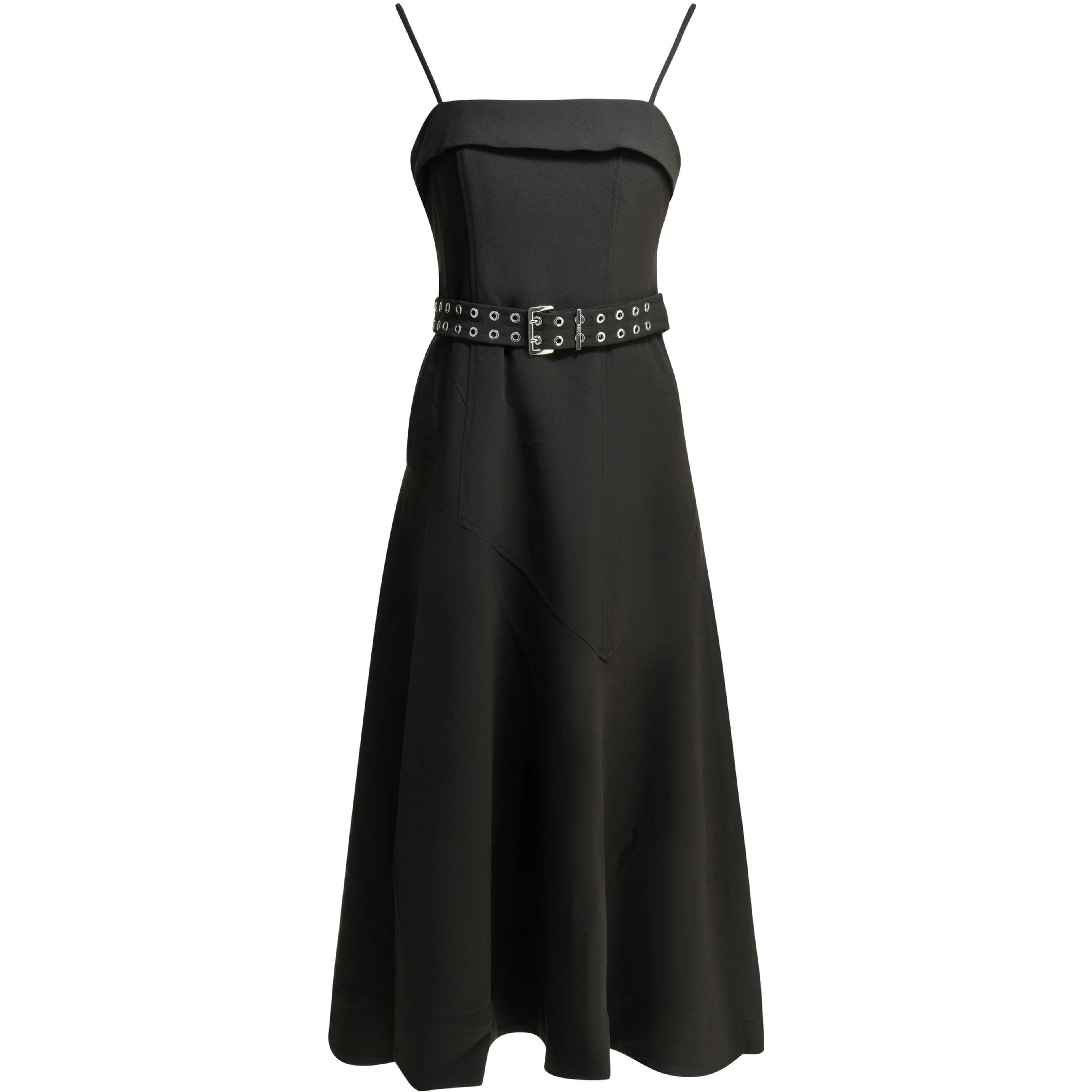 Long flared dress