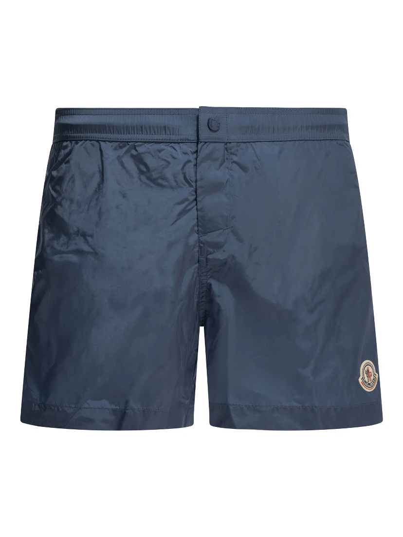 Swim shorts with logo