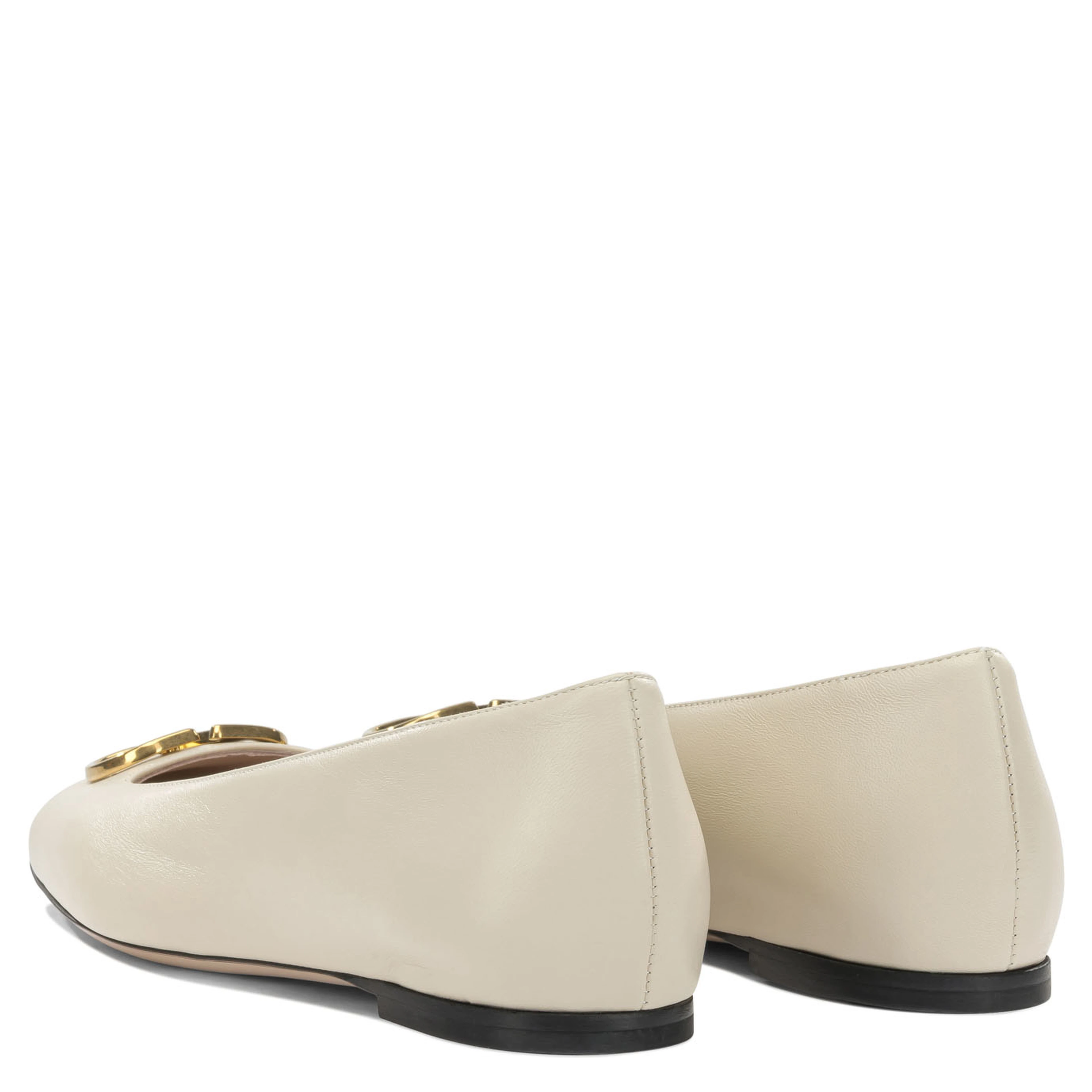 "VLogo" Classic ballet flats