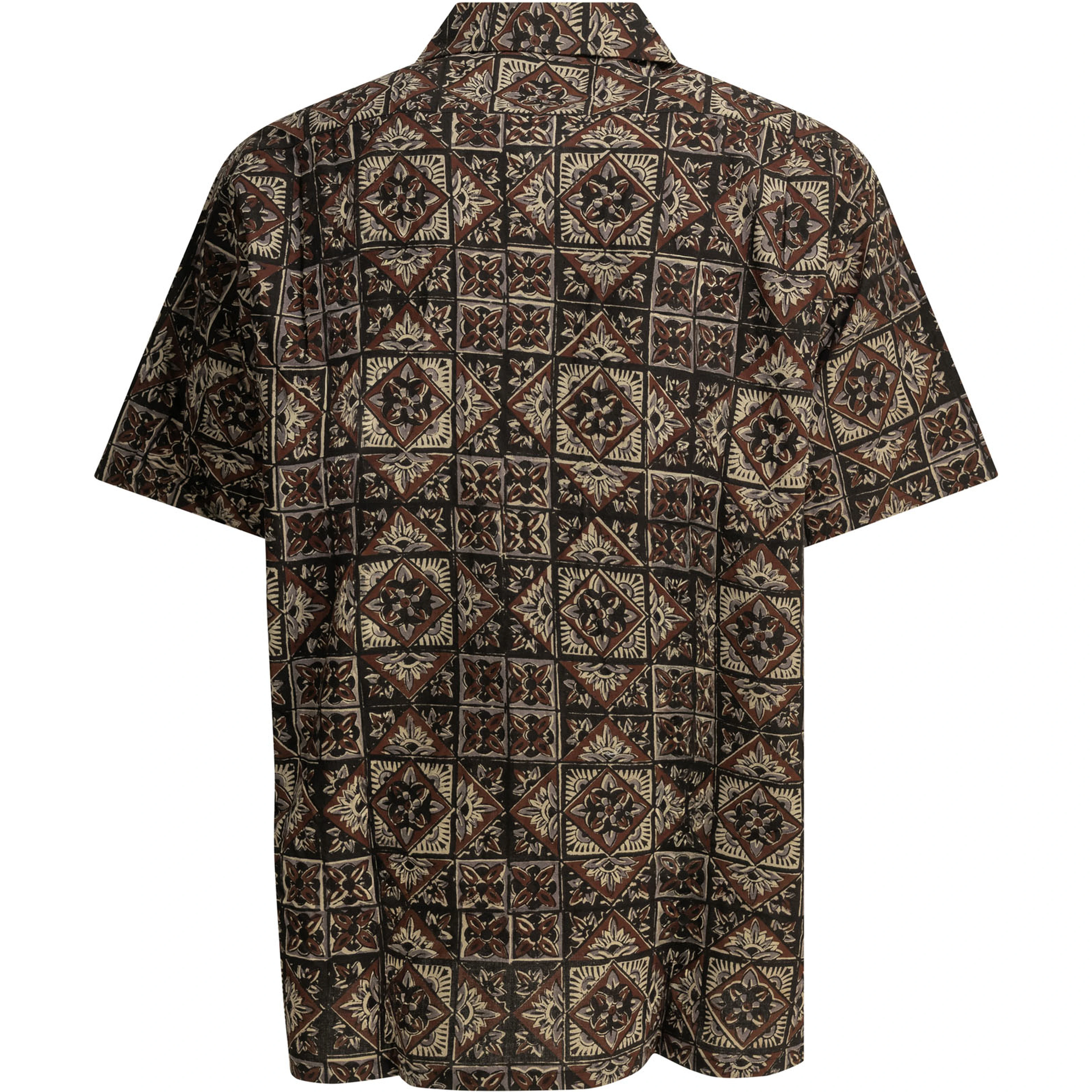 "Block Print" Casual Shirt