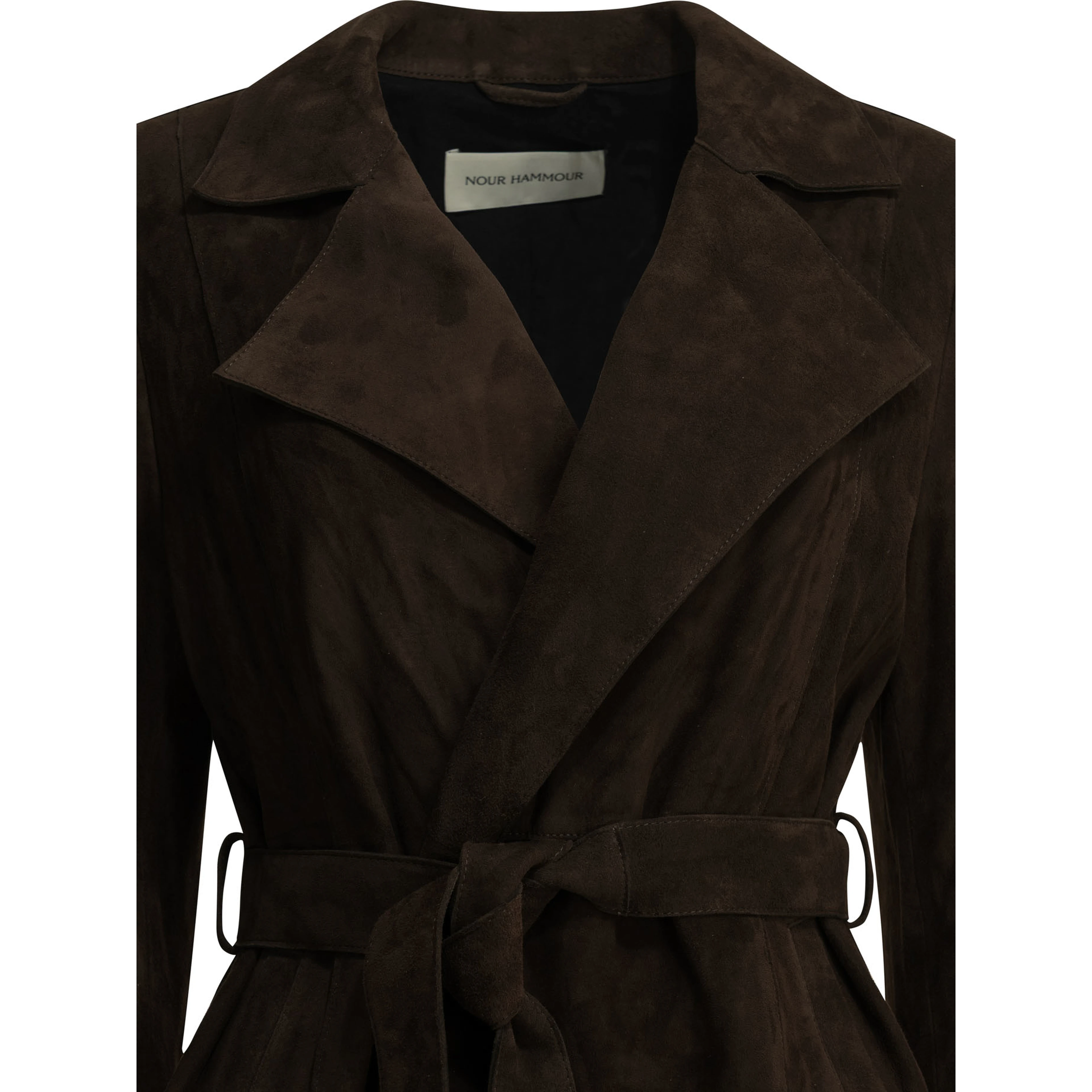 "Winona" Leather coat