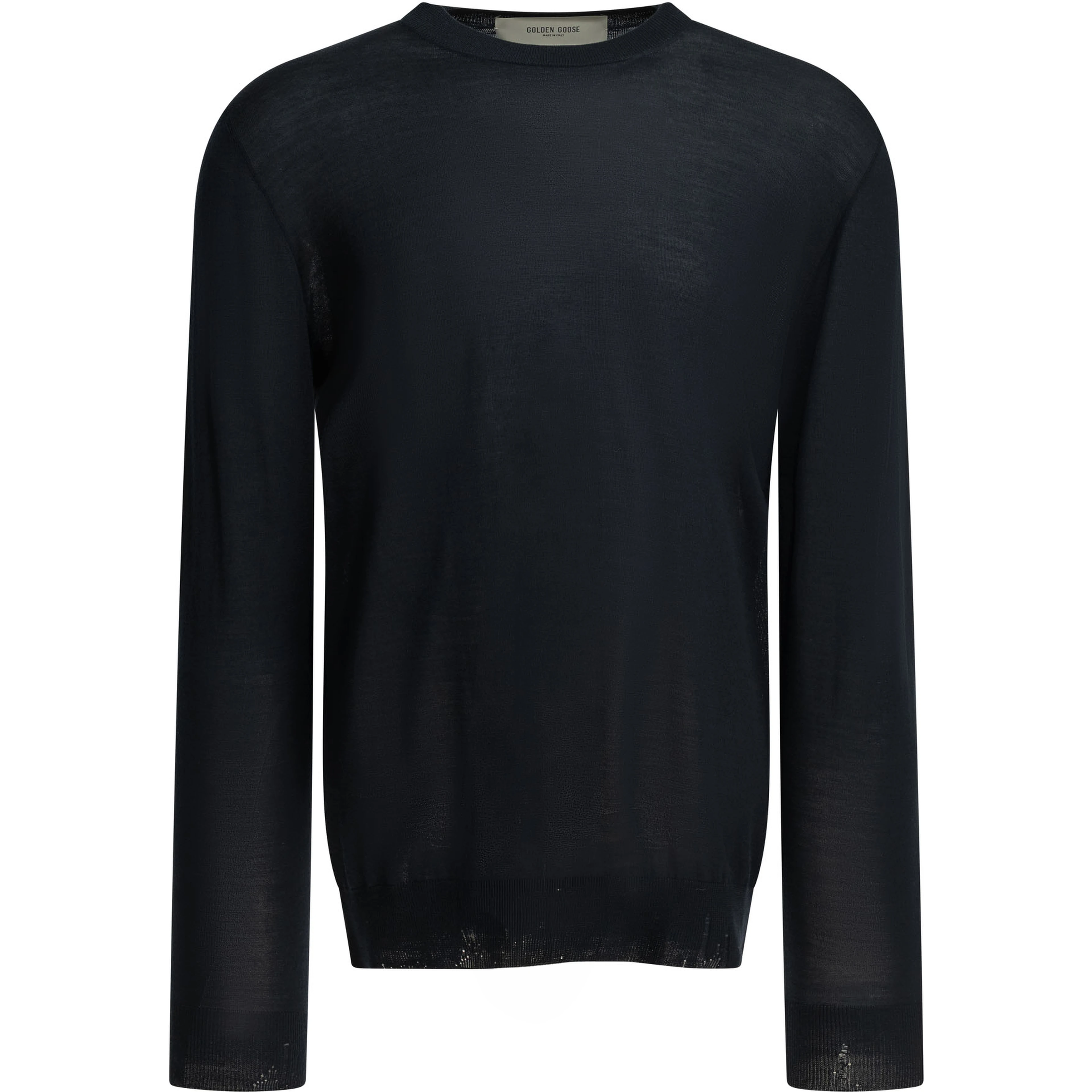 Wool crew neck sweater