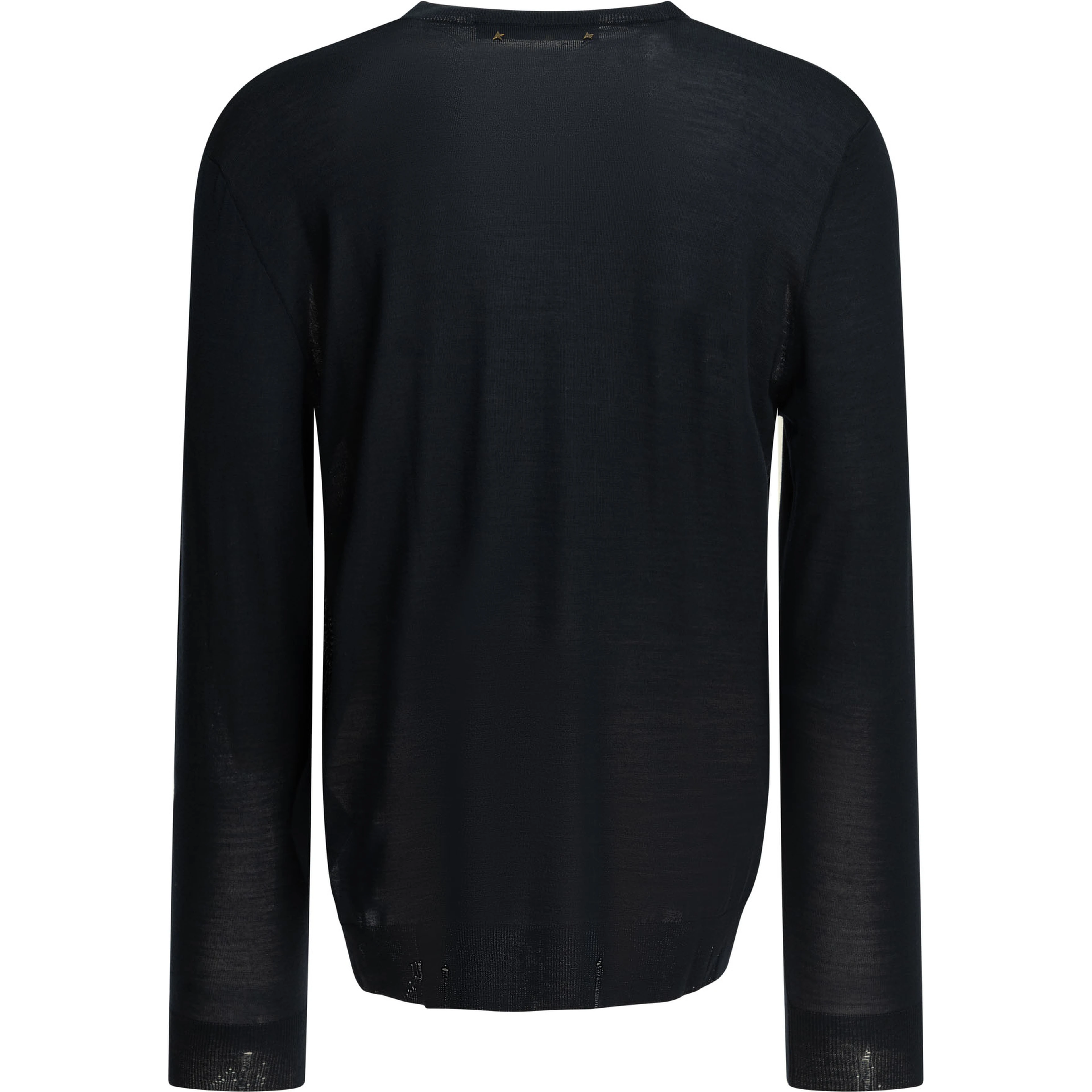 Wool crew neck sweater
