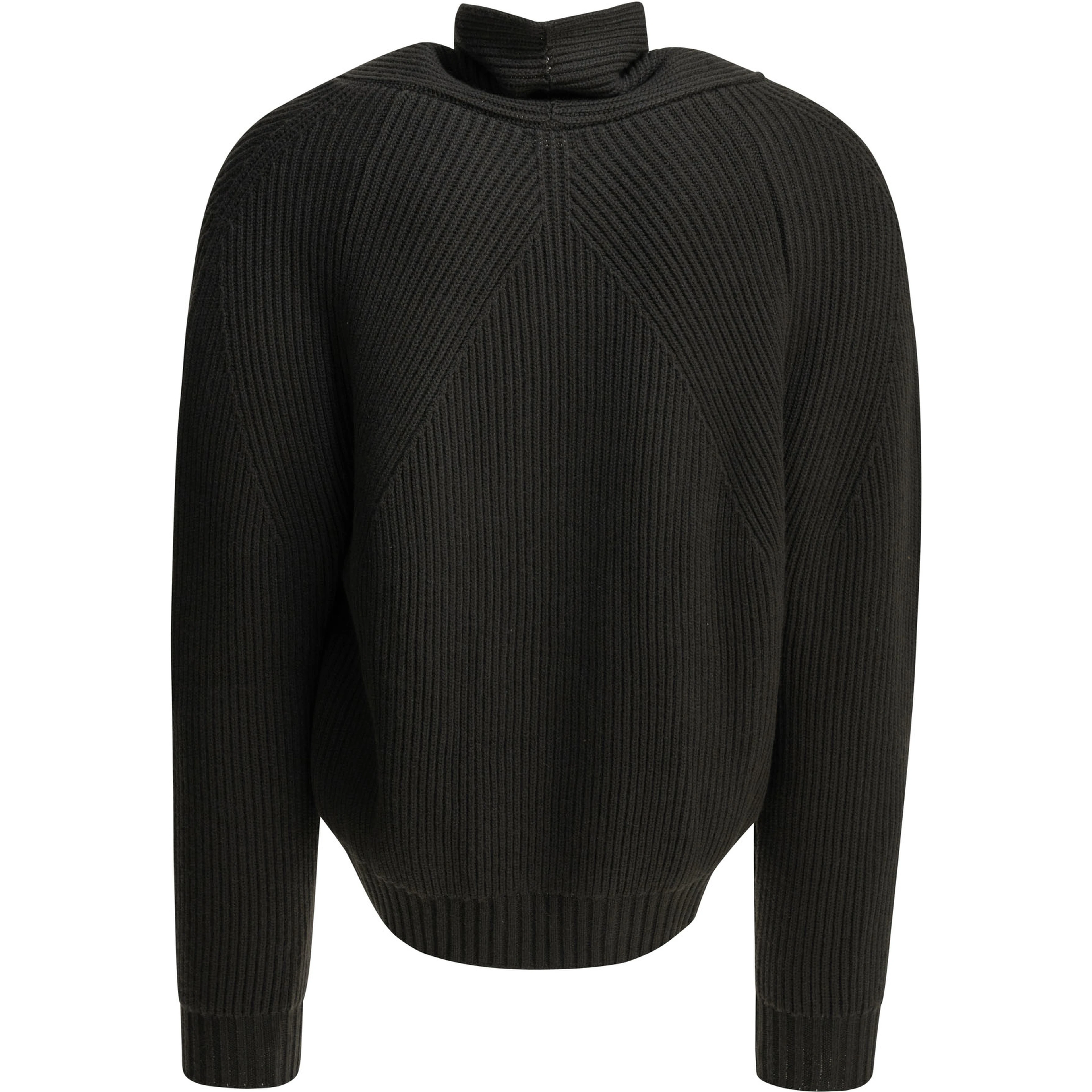 Double-breasted cashmere cardigan