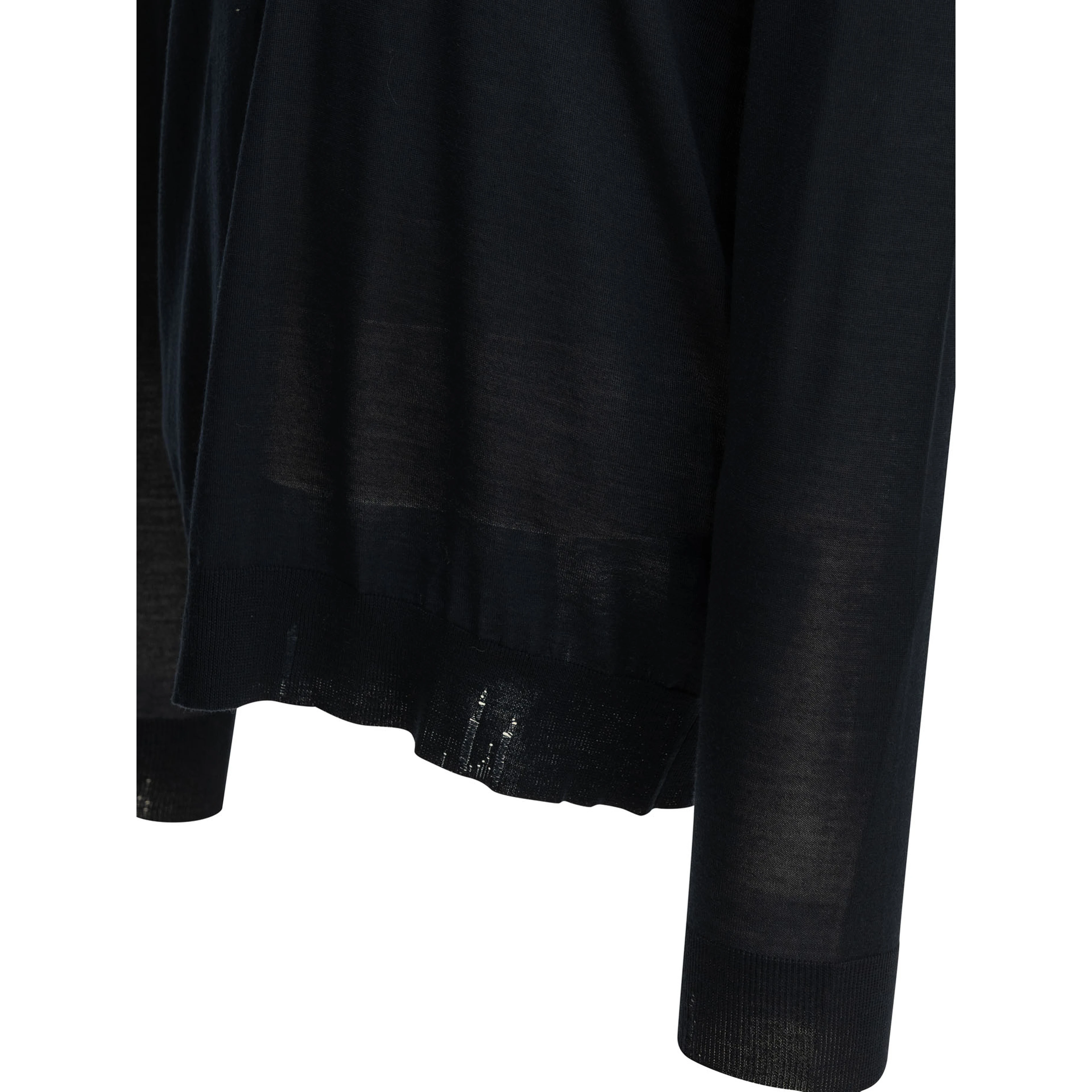 Wool crew neck sweater