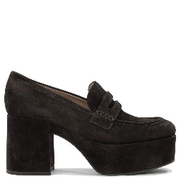 "Jenna 75MM" Heeled Loafers