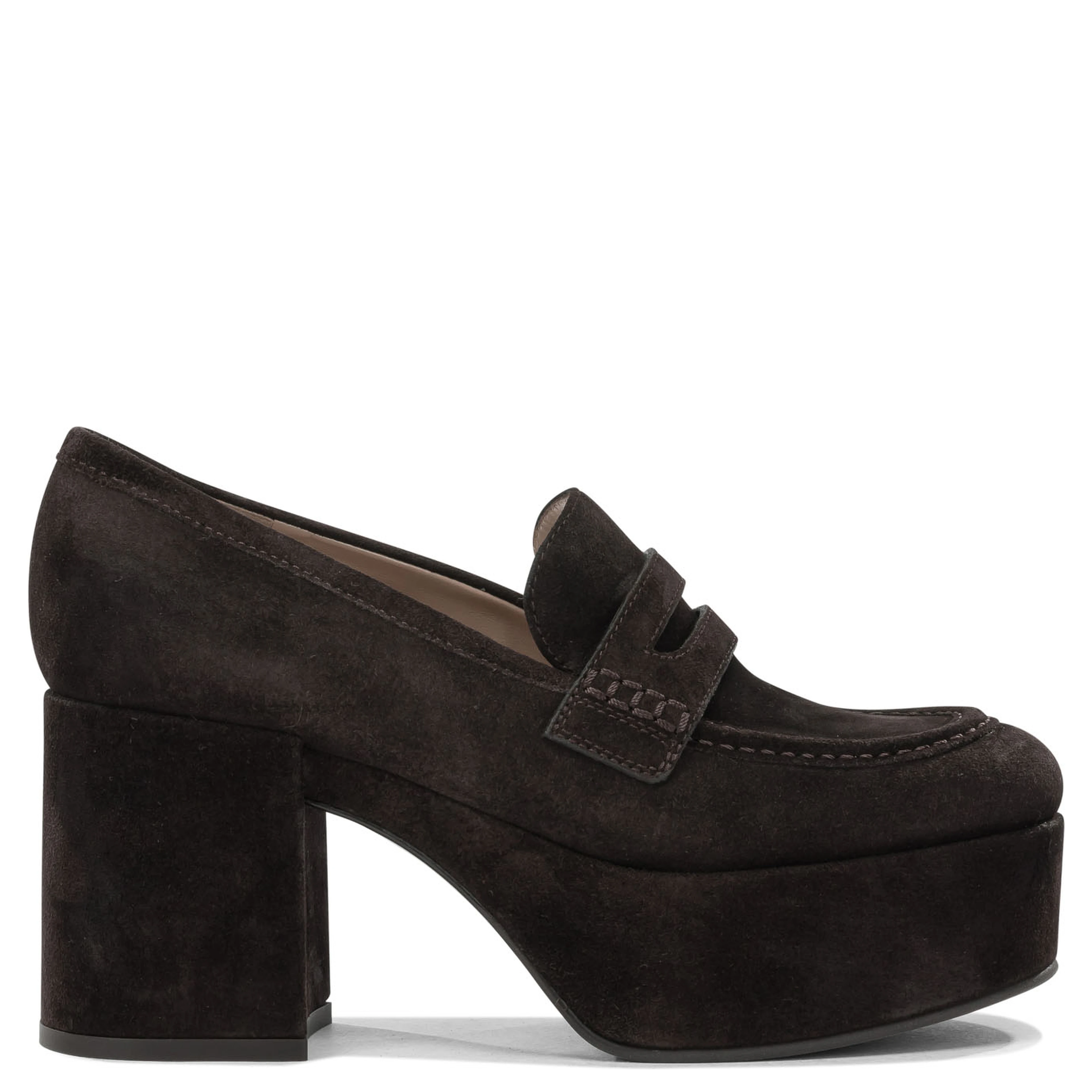"Jenna 75MM" Heeled Loafers