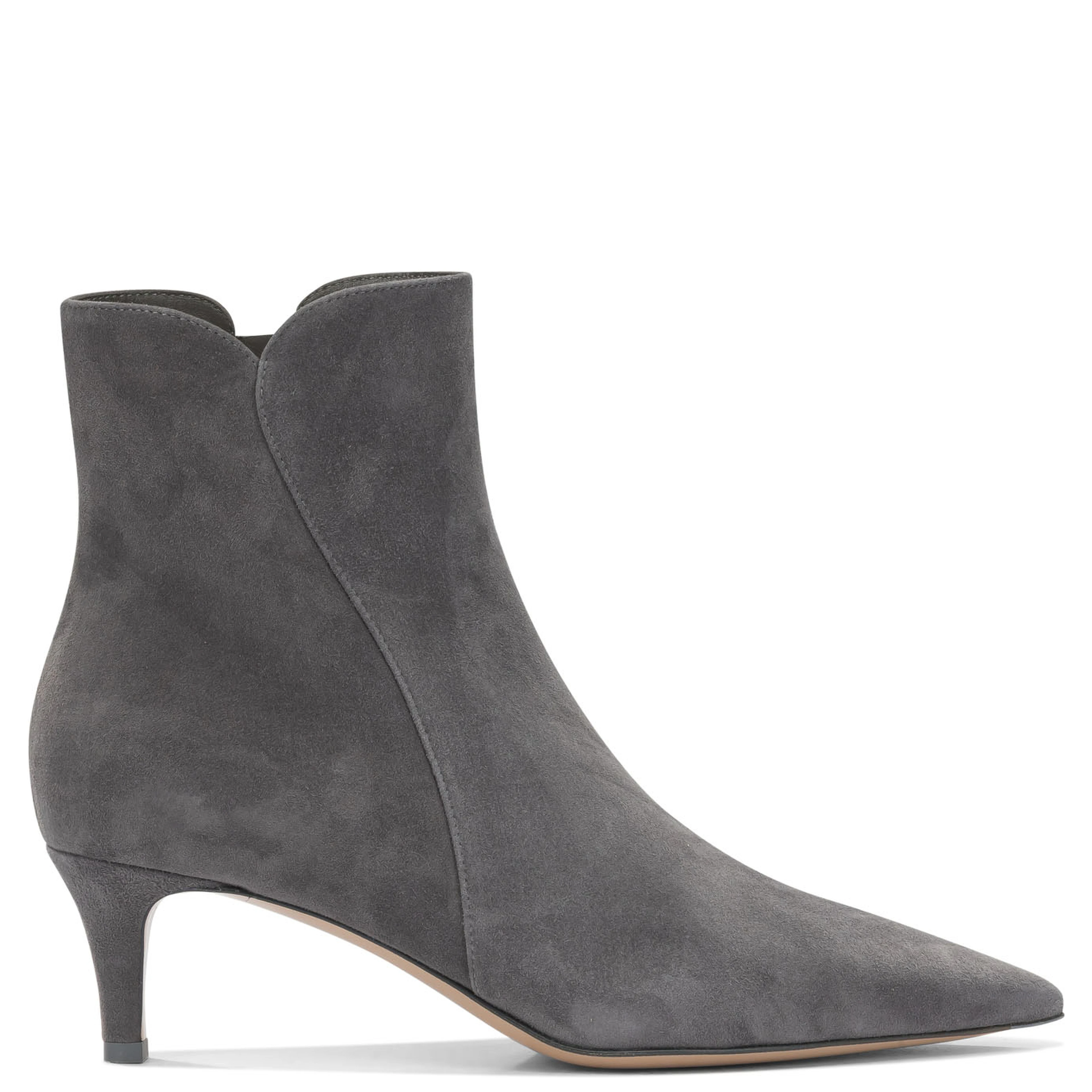 "Levy 55MM" Ankle Boots with Zipper