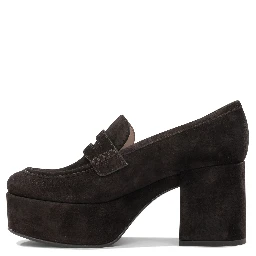 "Jenna 75MM" Heeled Loafers