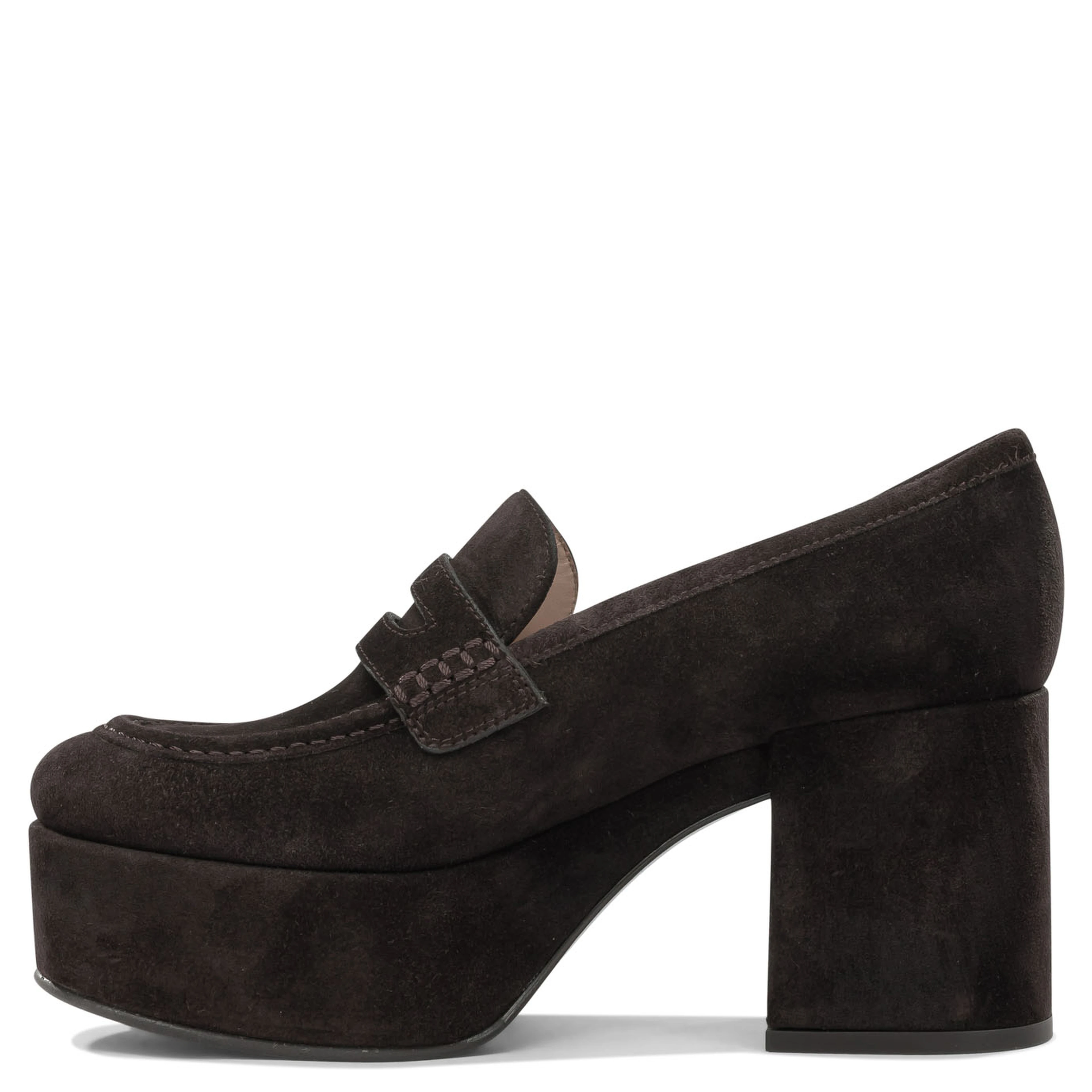 "Jenna 75MM" Heeled Loafers