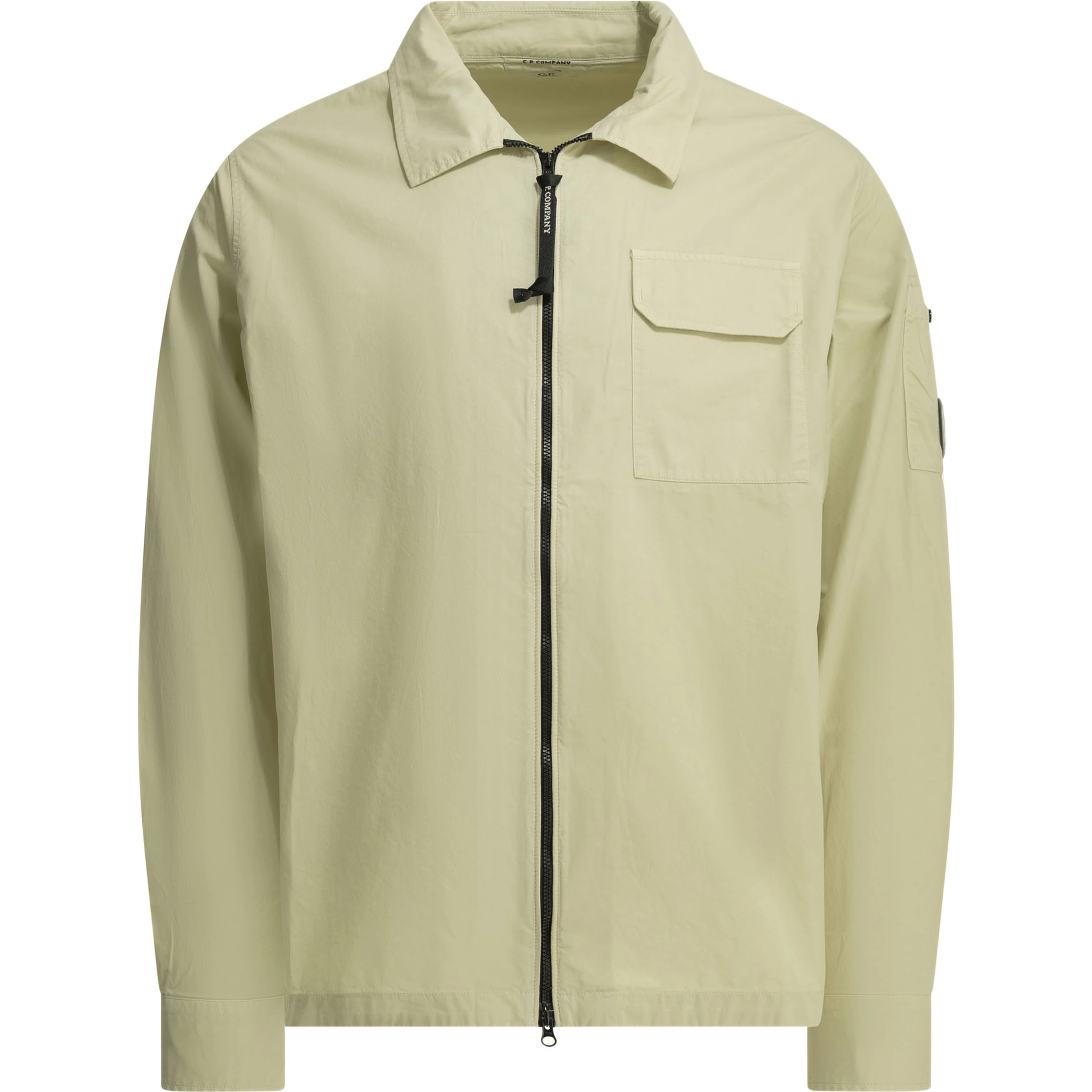 "Organic Gabardine" Overshirt Jacket