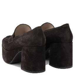 "Jenna 75MM" Heeled Loafers