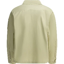 "Organic Gabardine" Overshirt Jacket