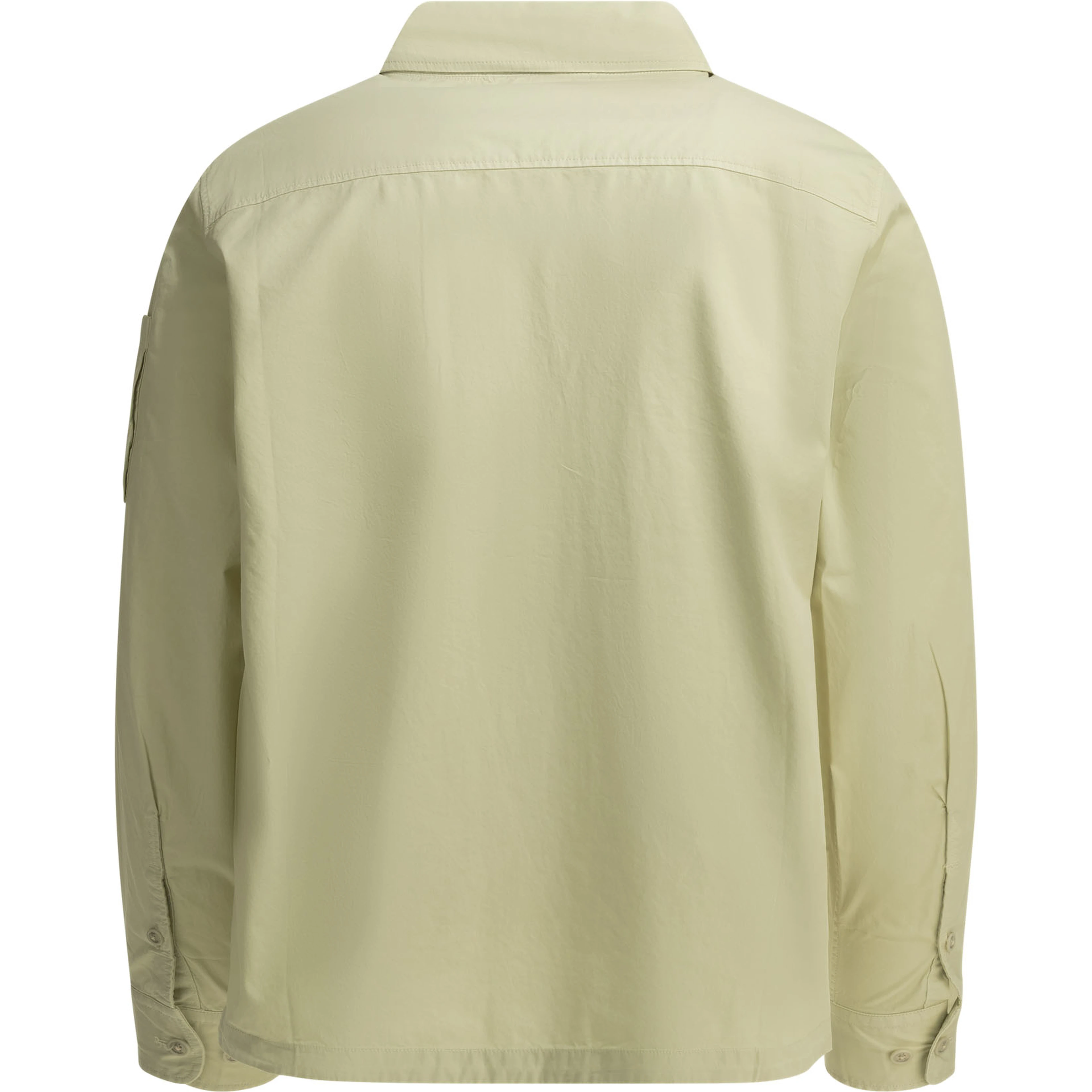 "Organic Gabardine" Overshirt Jacket