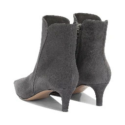 "Levy 55MM" Ankle Boots with Zipper