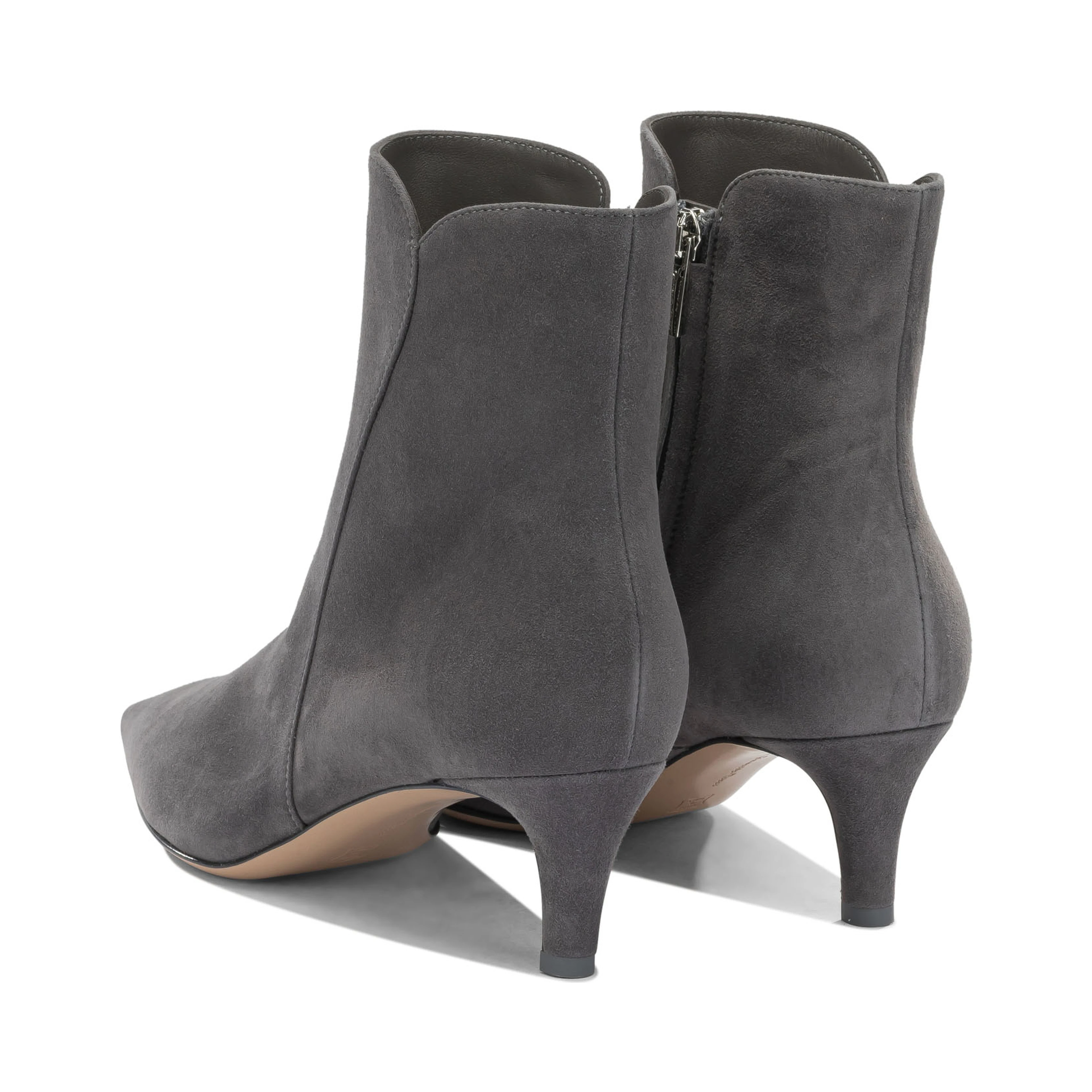 "Levy 55MM" Ankle Boots with Zipper