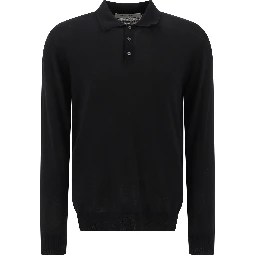Wool Polo Sweater