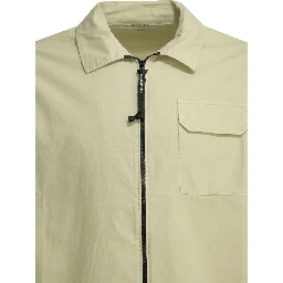 "Organic Gabardine" Overshirt Jacket
