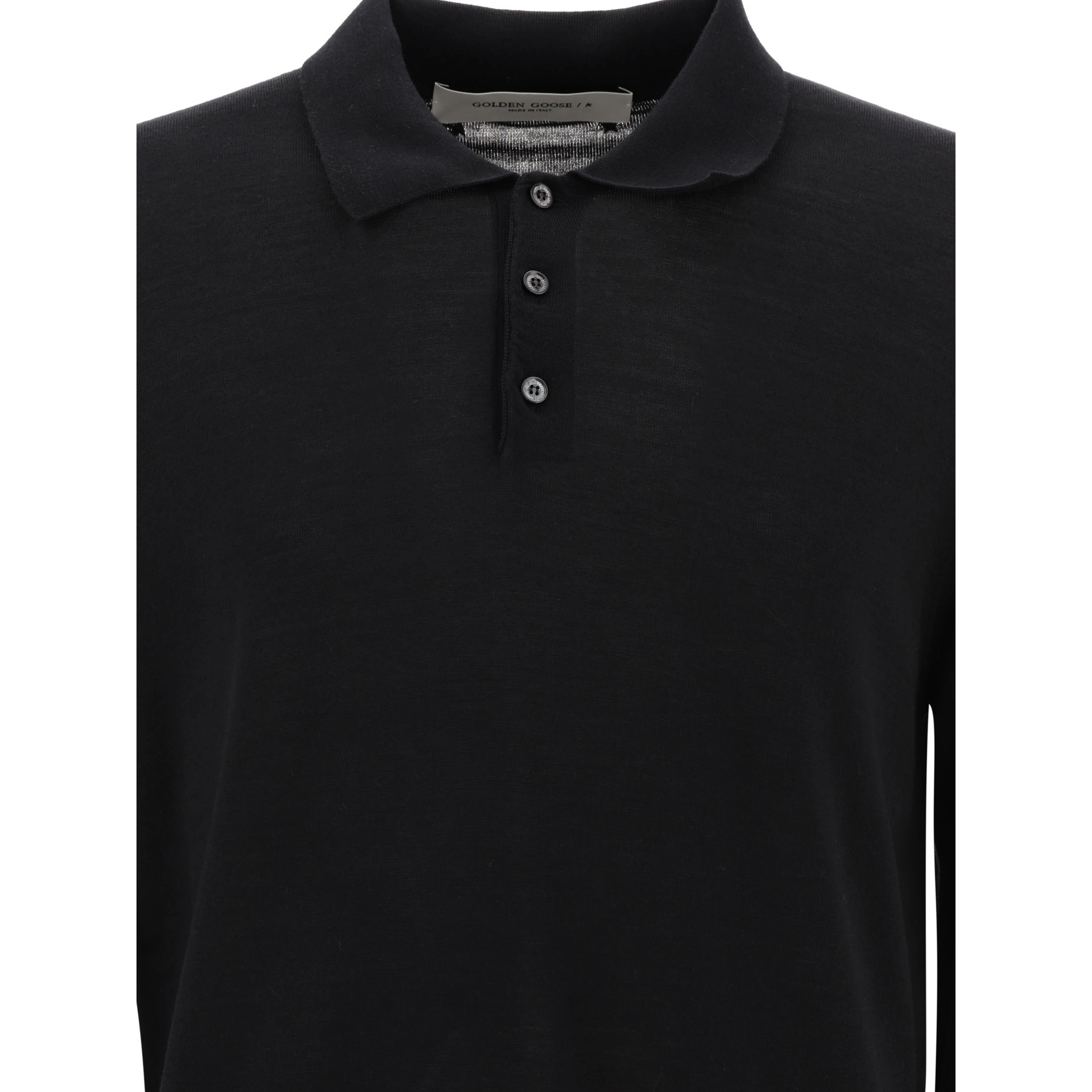 Wool Polo Sweater