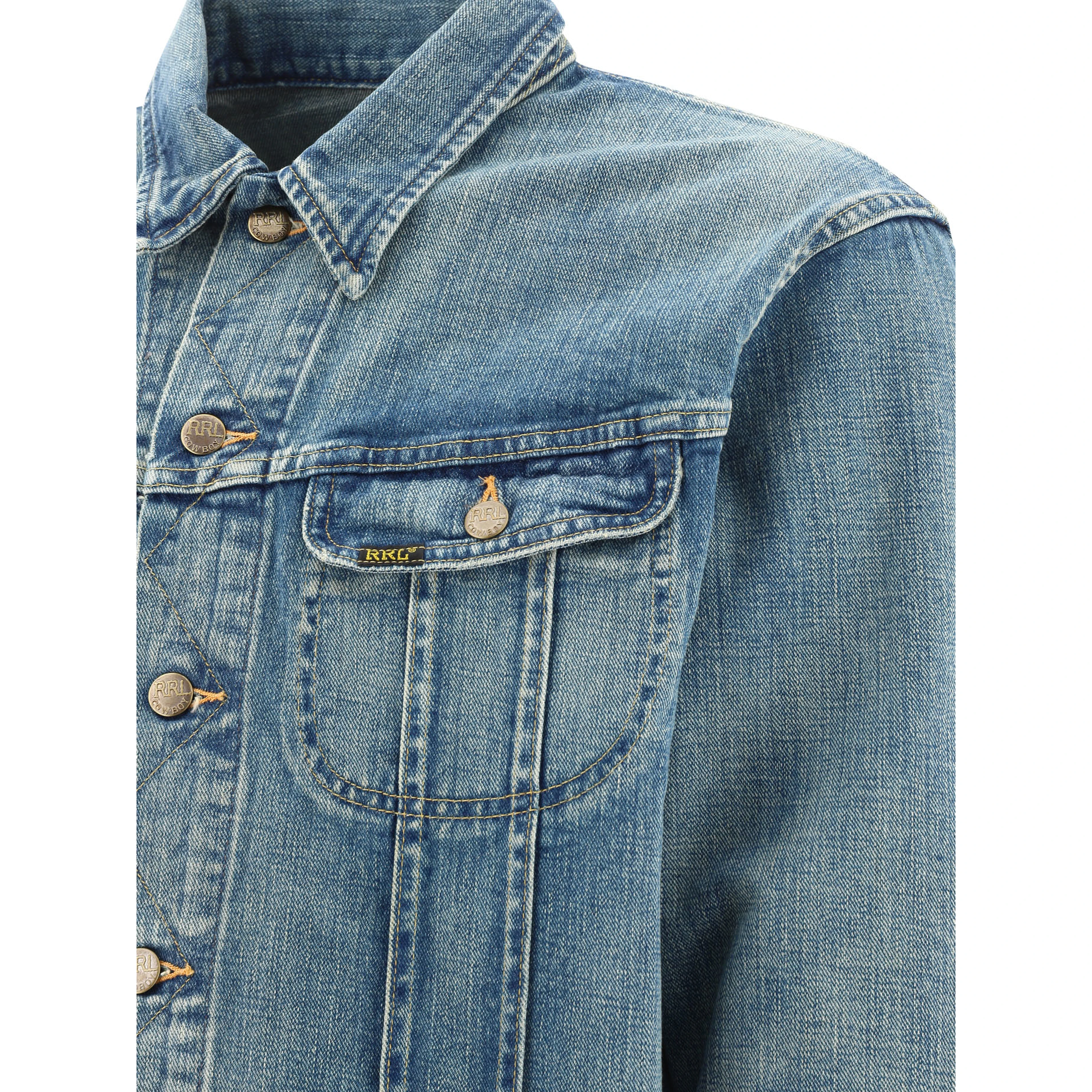 "Leeland Indigo" denim jacket