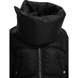 "Funnel Neck" Short Down Jacket