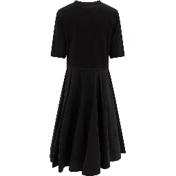 Pleated midi dress
