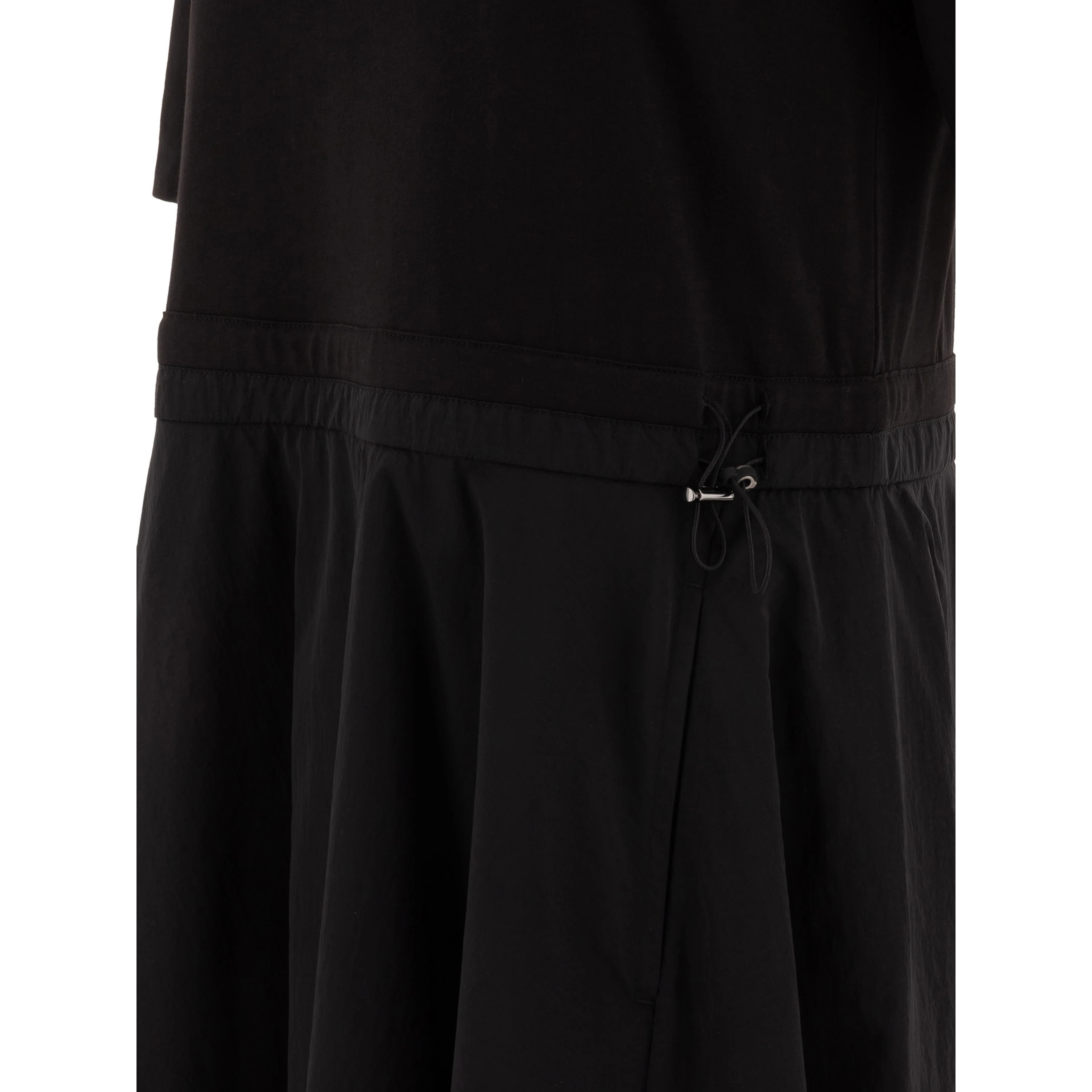 Pleated midi dress