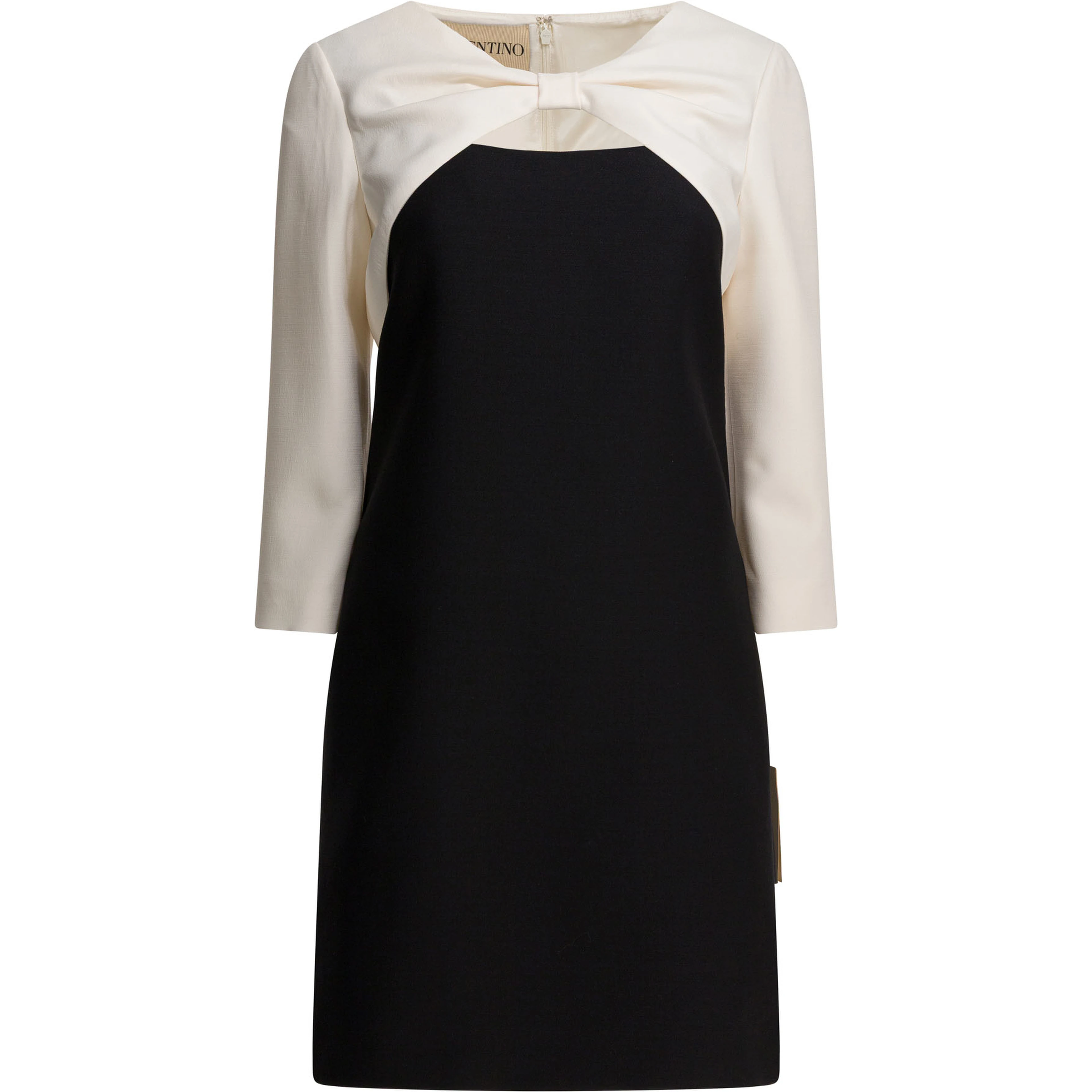 Crepe couture dress