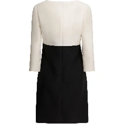 Crepe couture dress