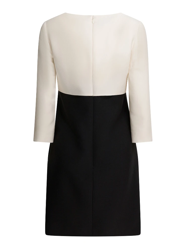 Crepe couture dress alternative