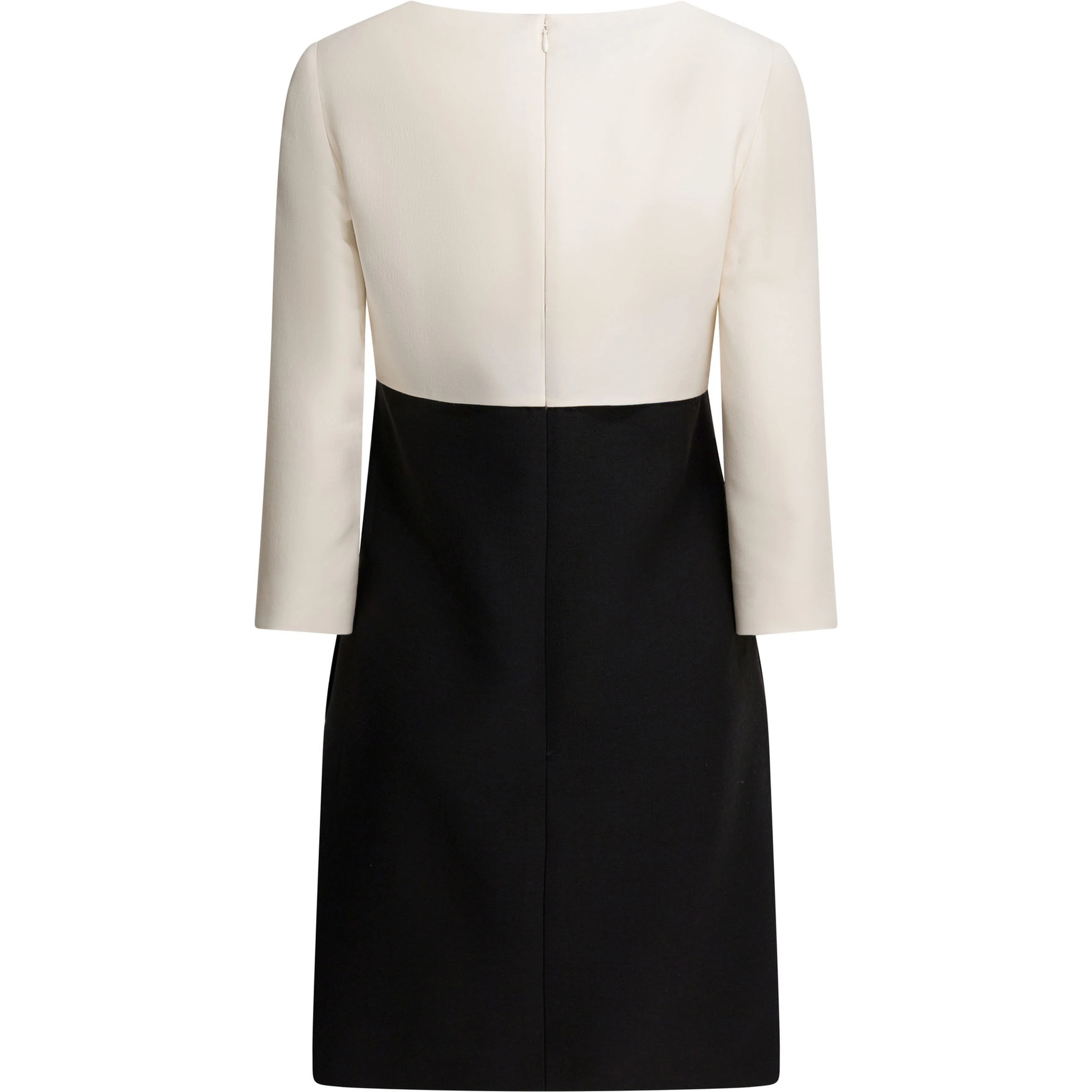 Crepe couture dress