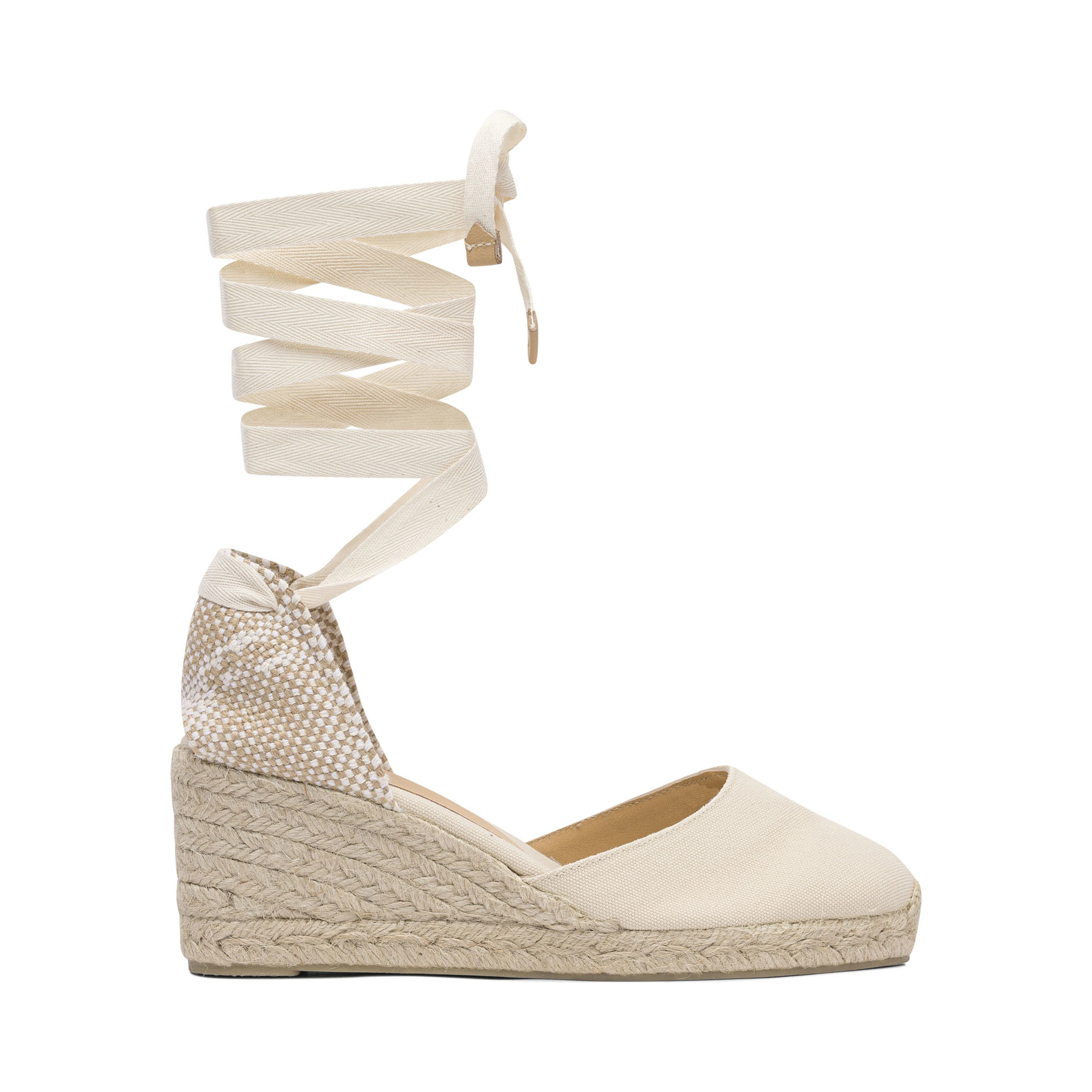 "Carina 70mm" high espadrilles