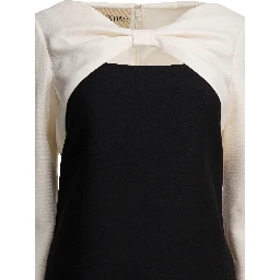 Crepe couture dress