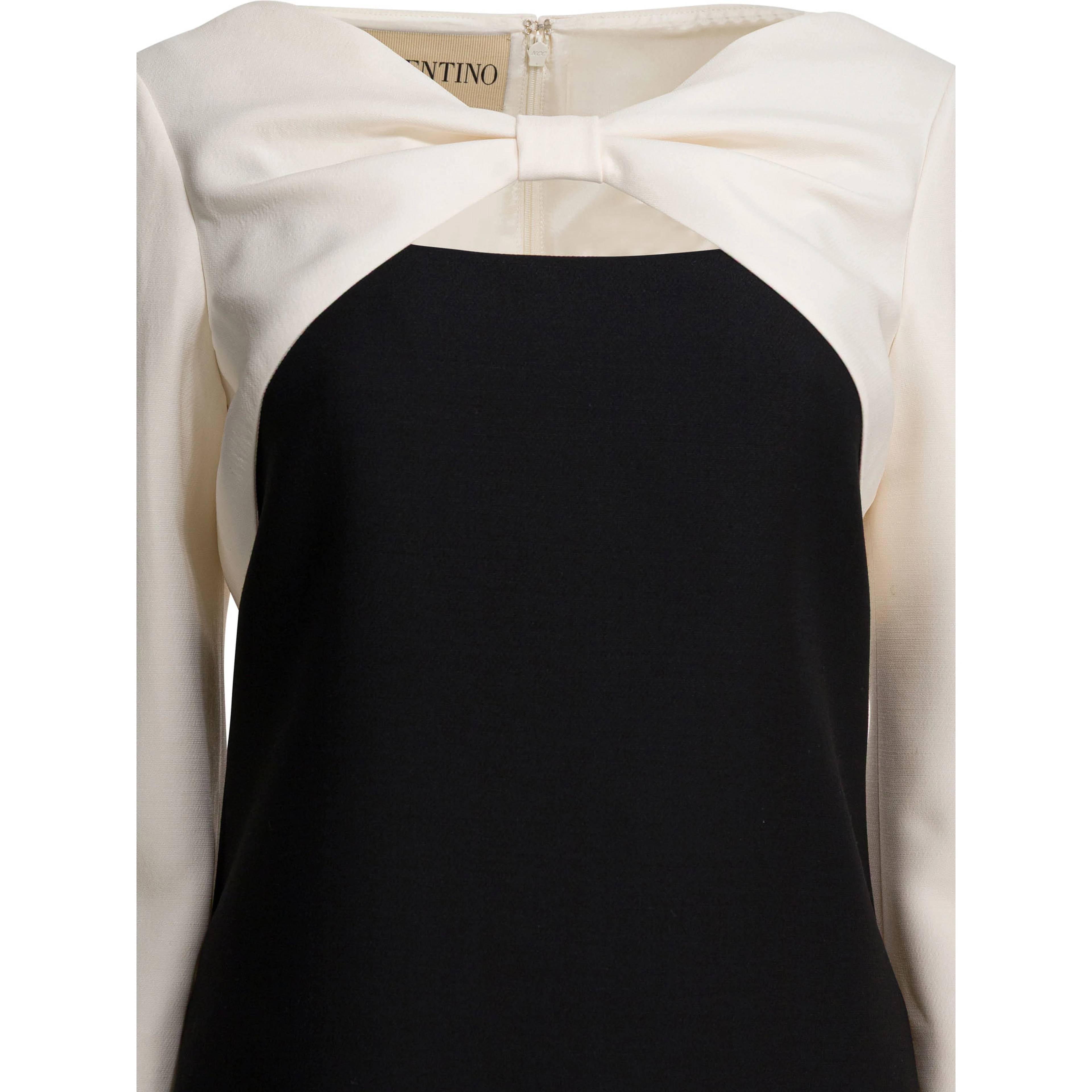 Crepe couture dress
