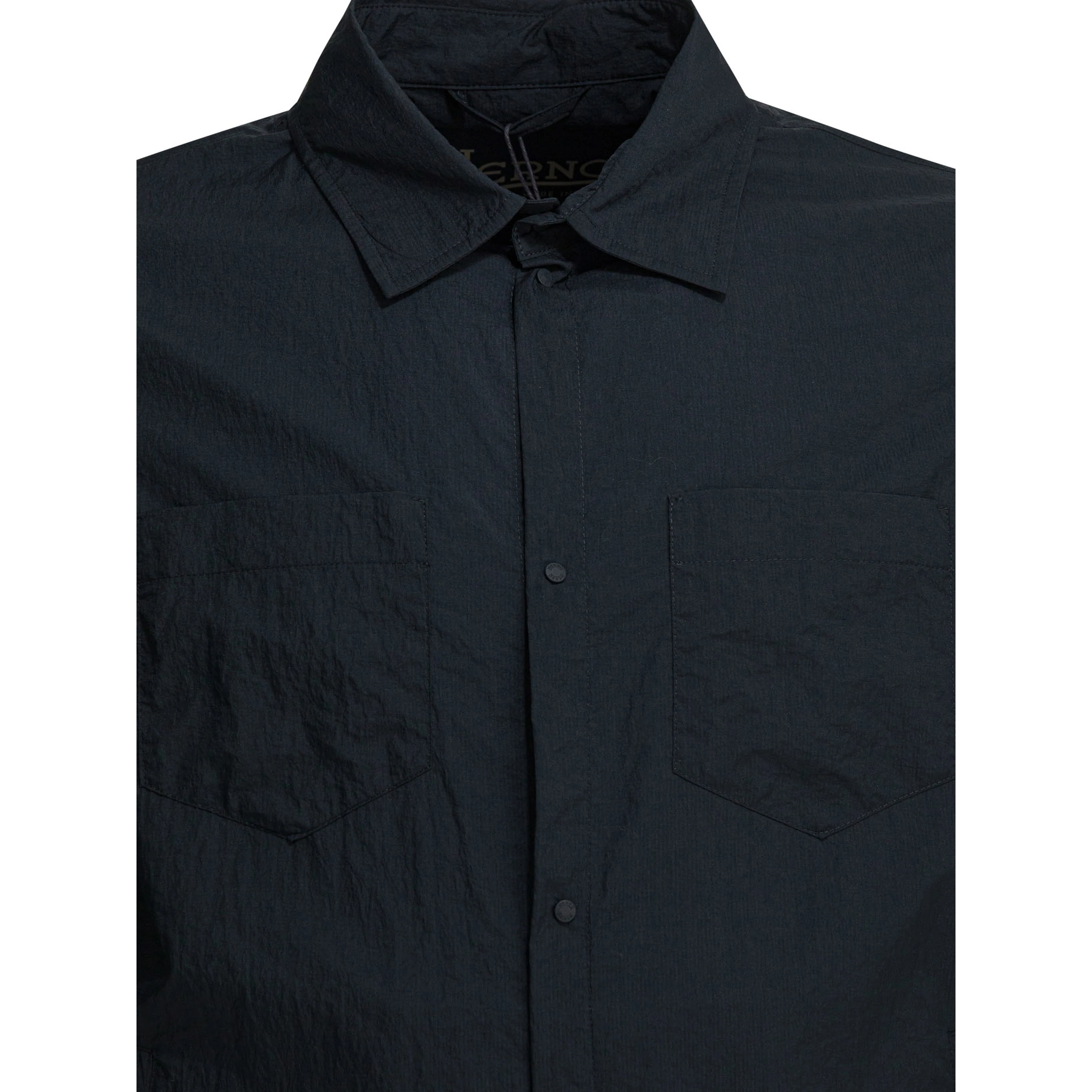 Nylon overshirt jacket