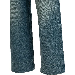 Short wide leg jeans