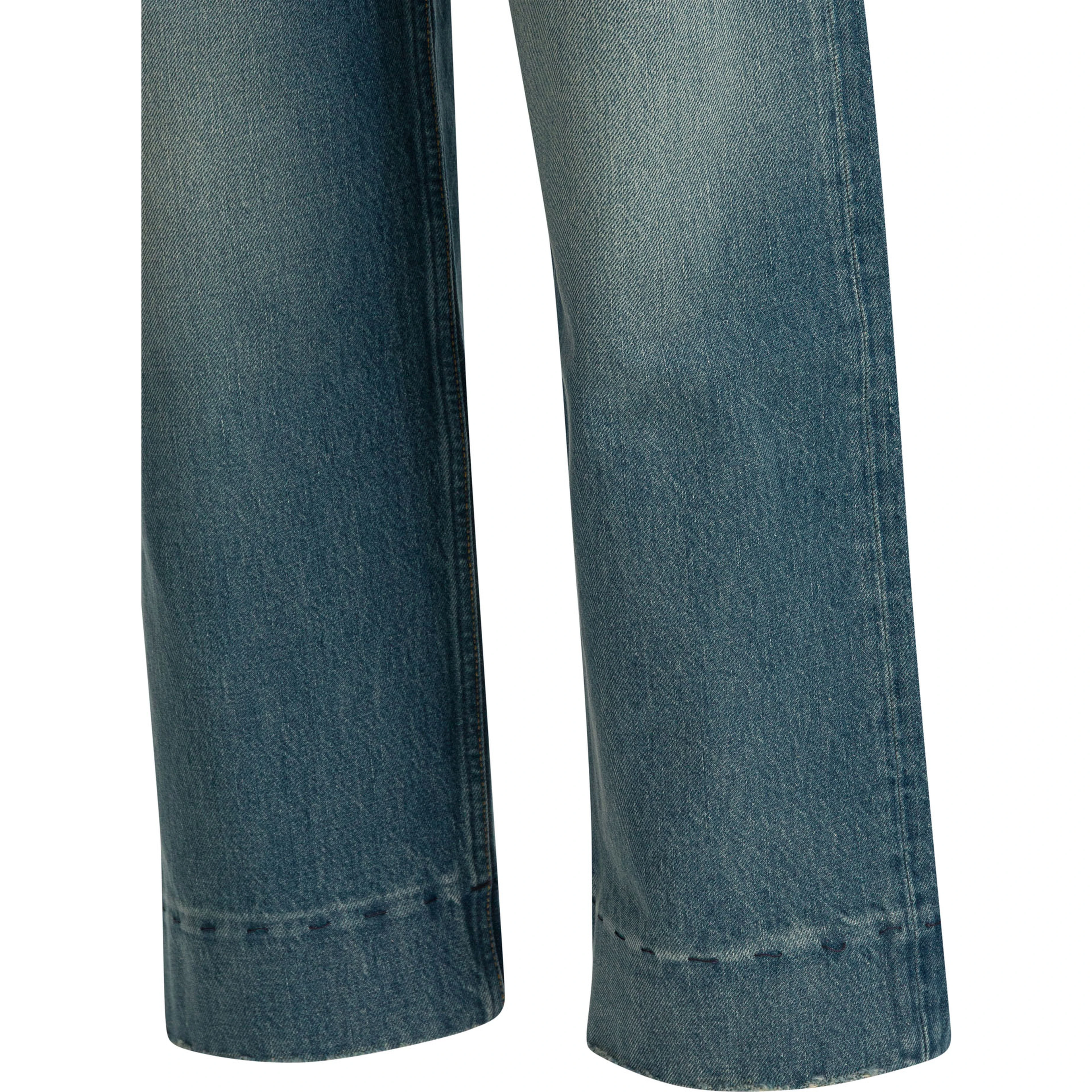 Short wide leg jeans
