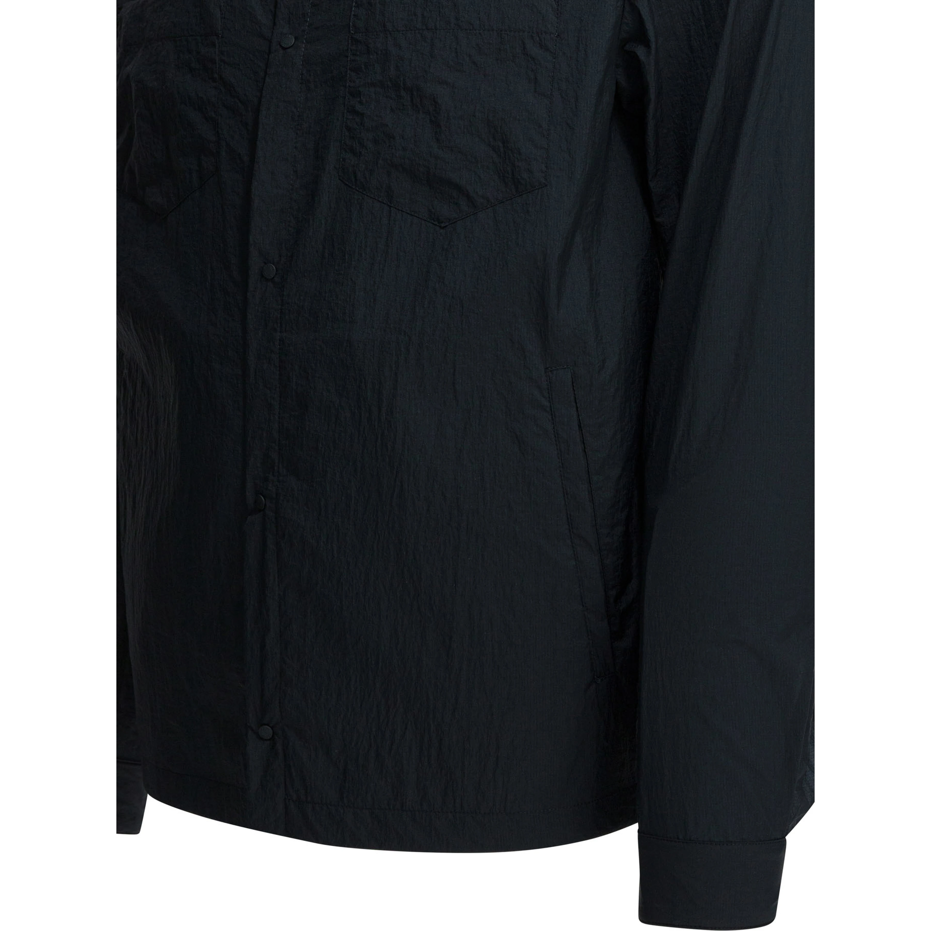 Nylon overshirt jacket