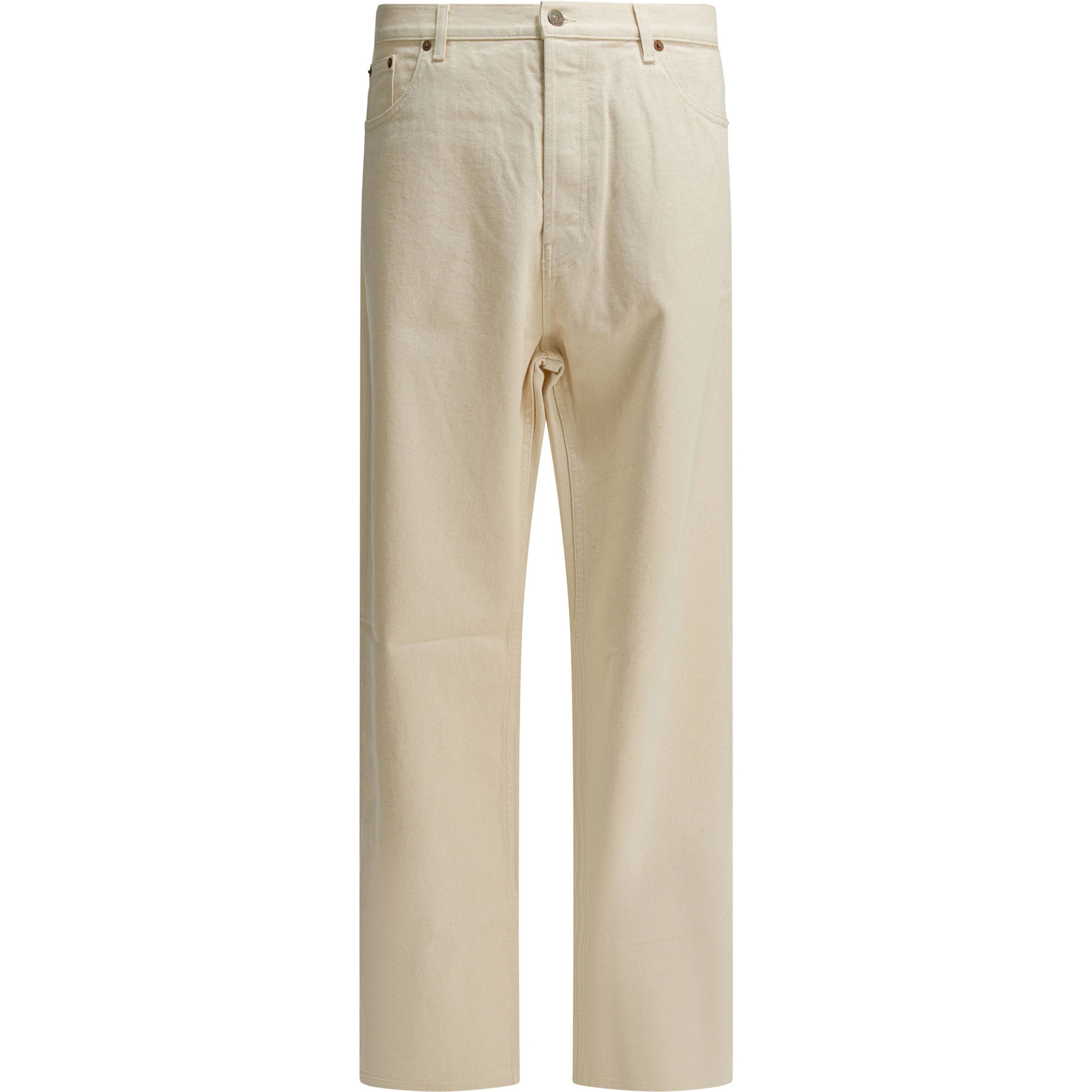 Straight-leg jeans