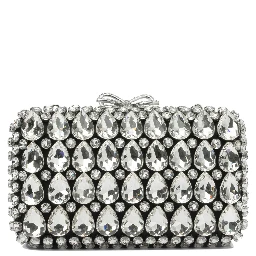 Clutch with crystals