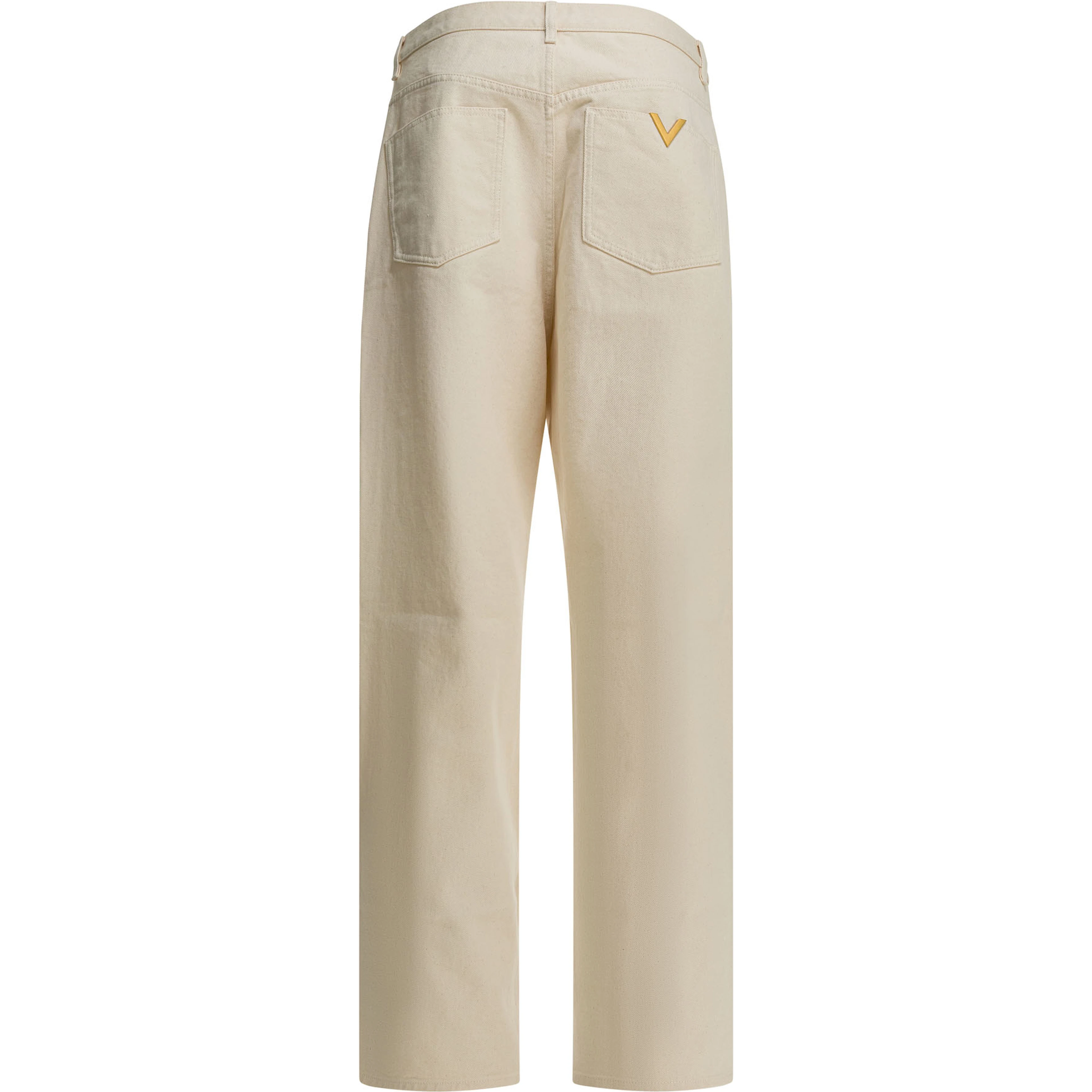 Straight-leg jeans