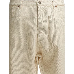 Straight-leg jeans