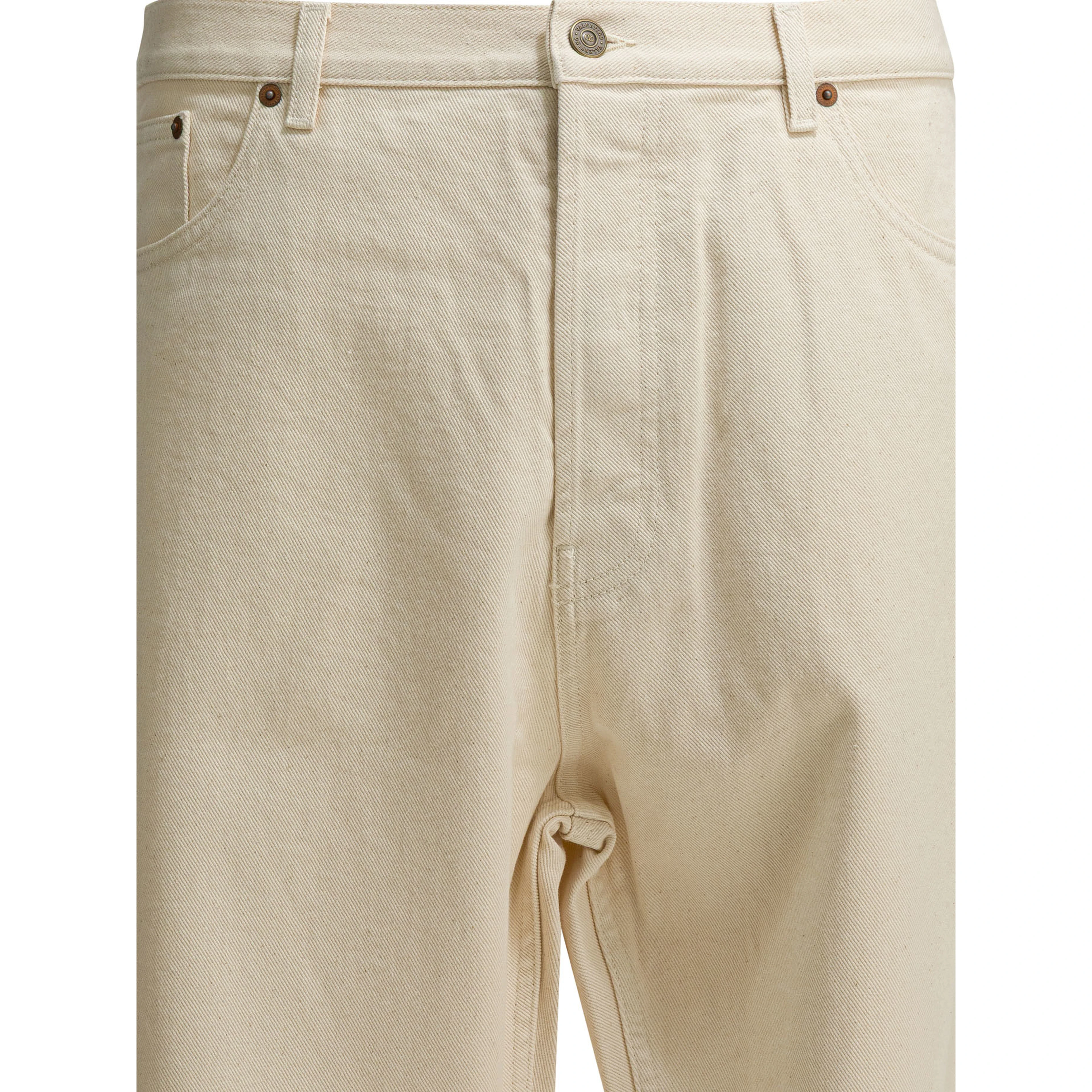 Straight-leg jeans