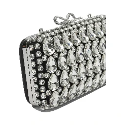 Clutch with crystals