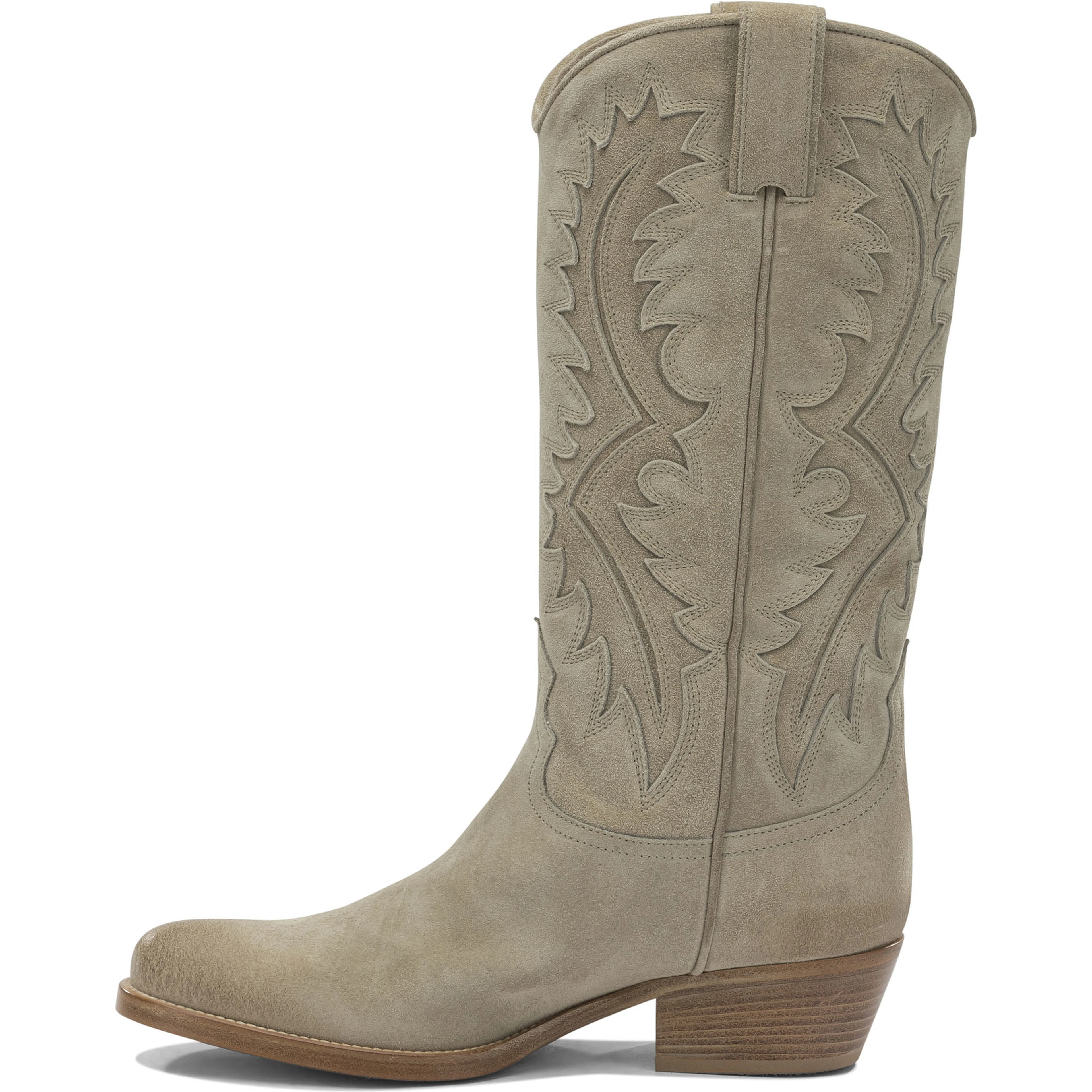 Leather cowboy boots