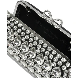 Clutch with crystals