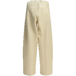 "0 Helicoid" wide leg jeans