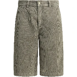 "Edition Cord" Five-pocket shorts